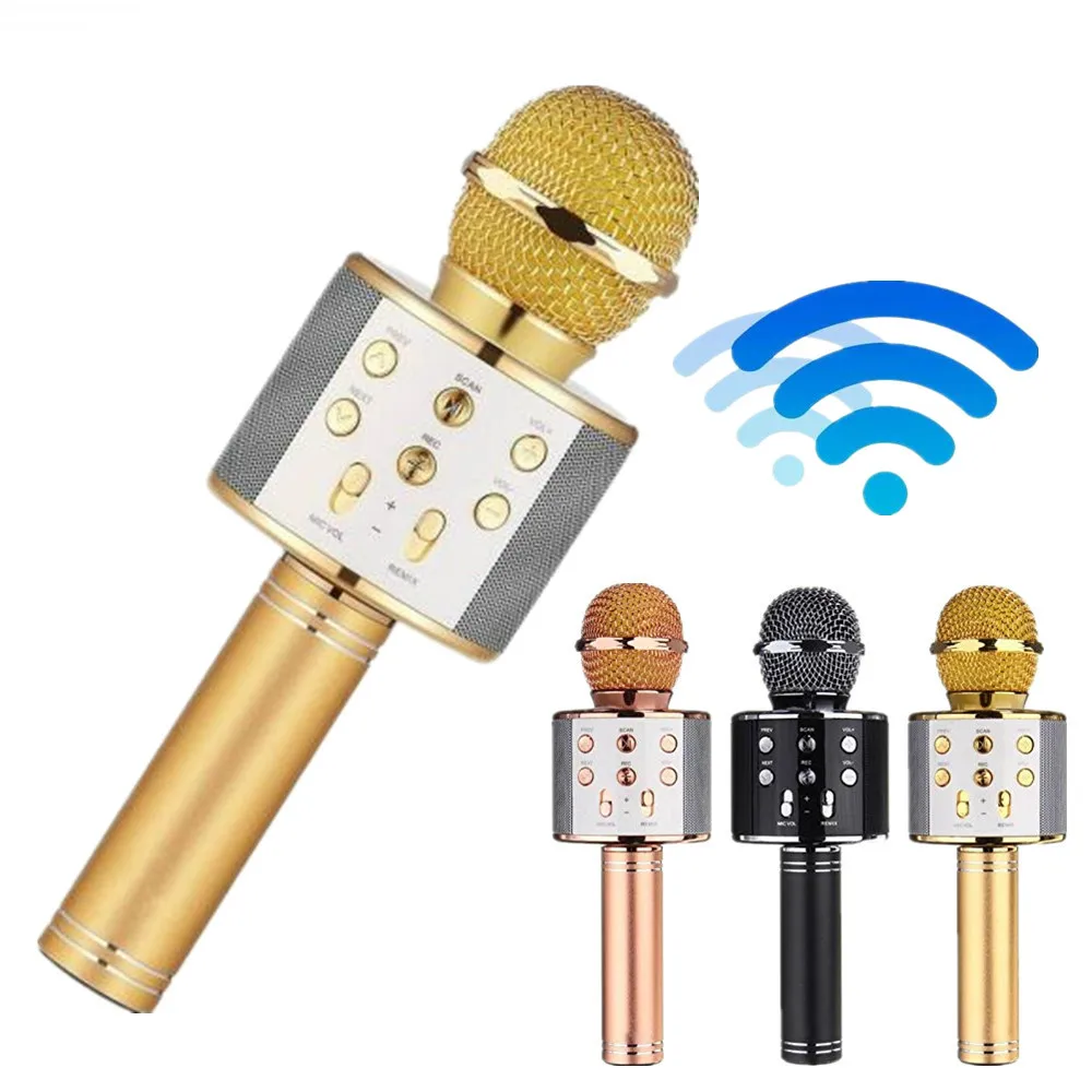 

Беспроводной USB-микрофон, профессиональный конденсаторный микрофон для караоке
