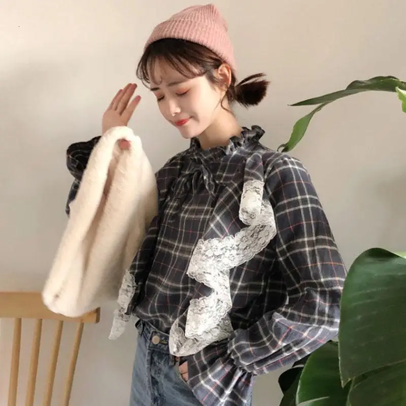 Женская блузка рубашка модные топы с длинными рукавами и блузки 2019 Повседневная