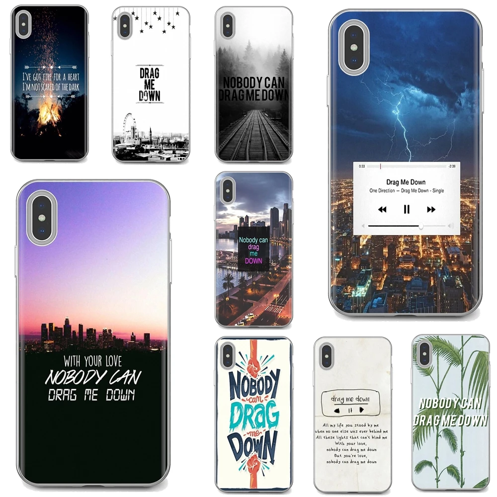 Мягкий чехол для Huawei P8 P9 P10 P20 P30 P Smart 2019 Honor Mate 9 10 20 8X 7A 7C Pro Lite Drag Me Down one Direction