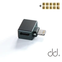 dd ddhifi tc28i lightning male to type c female otg adapter decoding cables for ios devices and usb c earphones
