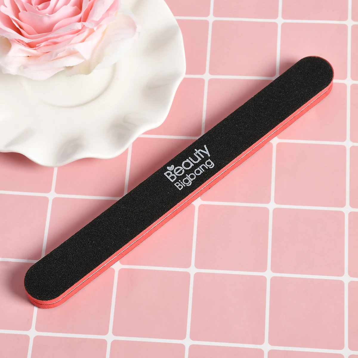 BEAUTYBIGBANG черная шлифовальная губка пилка для ногтей буферный блок для лака для ногтей Лайм a ongle nagelvijl paznokci limas vijl