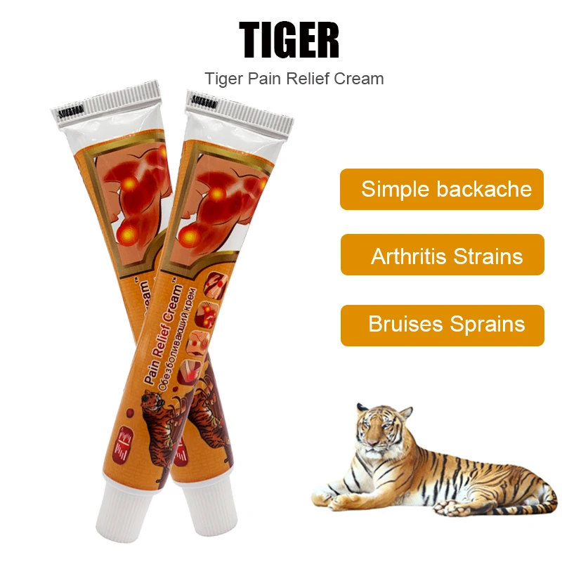 Tiger Balm Rheumatoid Arthritis Joint Analgesic Ointment Pain Relief Cream Medical Plaster For Blood Circulation Heath Care | Красота и