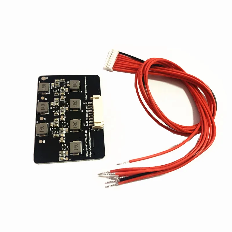 BMS 2S 3s 4S 5S 6s 7s 8 S 1.2A баланс литий-ионная Lifepo4 литиевая батарея активный эквалайзер балансир Индуктивная плата передачи энергии