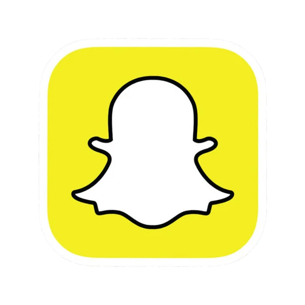 

Snapchat Vinyl Decal Diecut Sticker Full Laptop Social Media Snap Window JDM