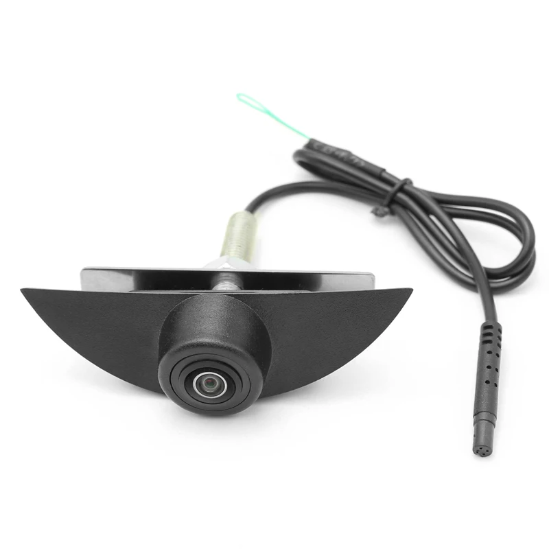 CCD HD объектив рыбий глаз Камера Переднего Вида Автомобильная камера с логотипом