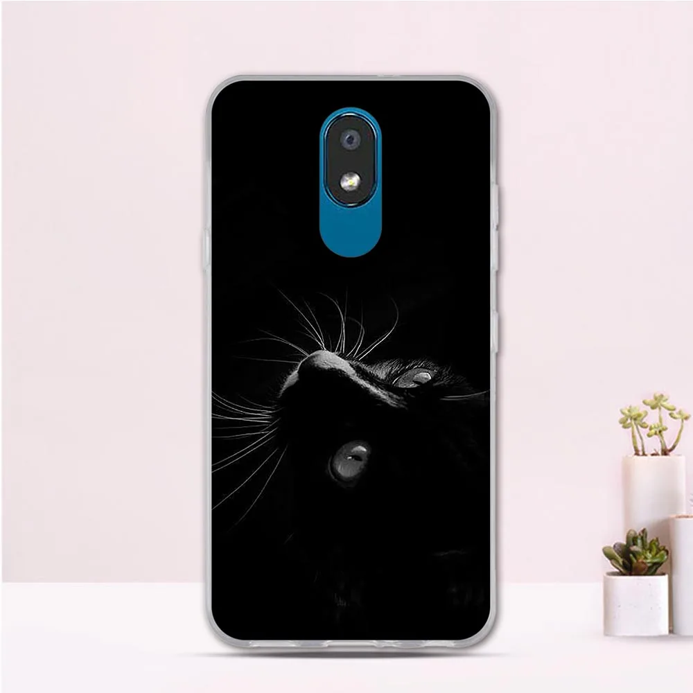 5 45 &quotдля LG K30 2019 силиконовый чехол с мультяшным рисунком прозрачный ТПУ мягкая