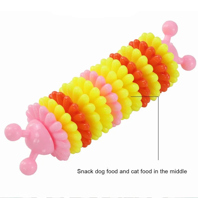 

Pet Bite Resistant/Teeth Cleaning/ Teeth Leaking Dog Bite Toy Massage Toothpaste Pet Toothbrush Molar Pet Supplies
