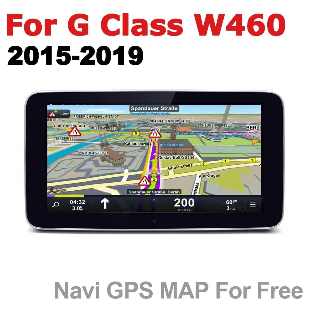Автомобильный Android радио GPS мультимедийный плеер для Mercedes Benz G Class W460 2015 ~ 2019 NTG