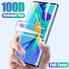 Защитная пленка для huawei mate 10, 20 pro, 20, x, 30 lite, Гидрогелевая, не стеклянная