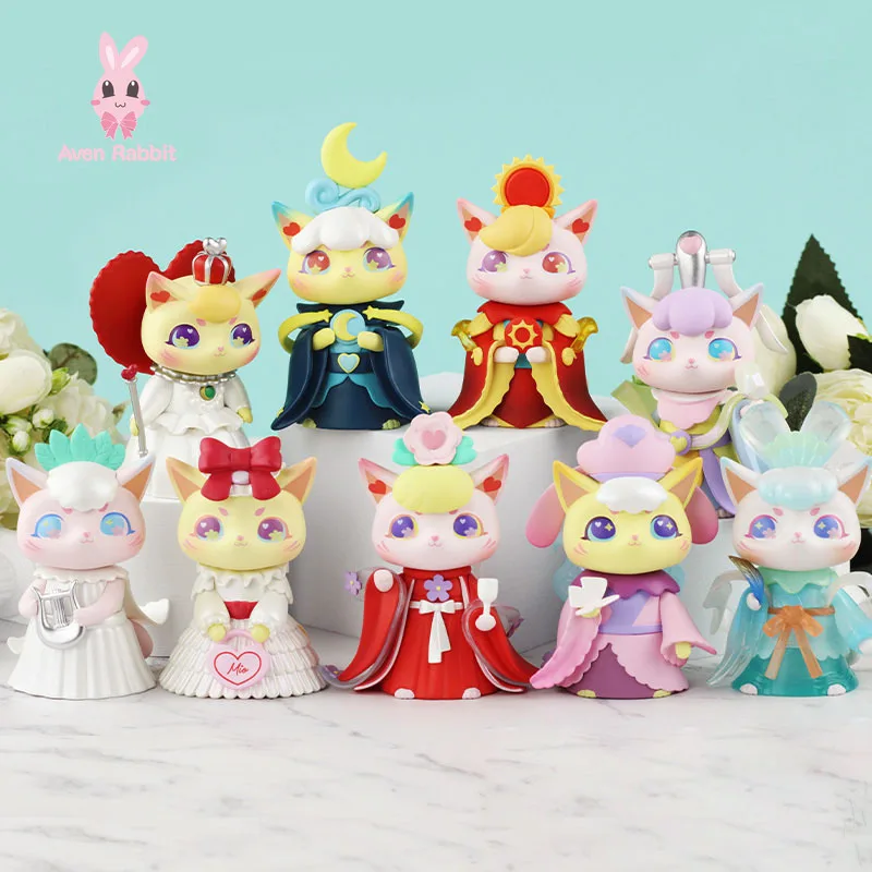 Игрушки MIO Cat Series 3 глухая коробка сумка Угадай слепая игрушка для девочек Аниме