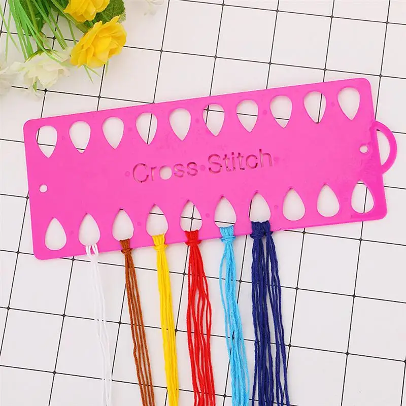 Органайзер для вышивания нитью 5 шт. инструмент хранения держатель ниток вышивки