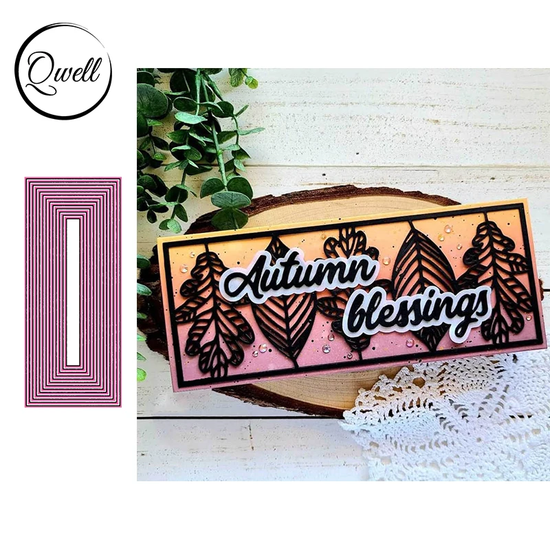 

Набор штампов QWELL для скрапбукинга, изготовление бумажных открыток, 2020, горячая распродажа