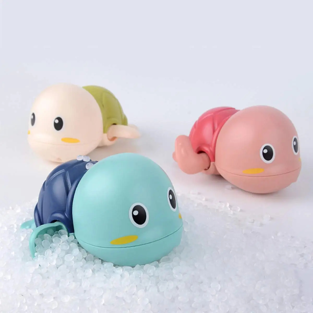 1 шт. милые с короткими рукавами бирюзового цвета игрушки для ванной классические