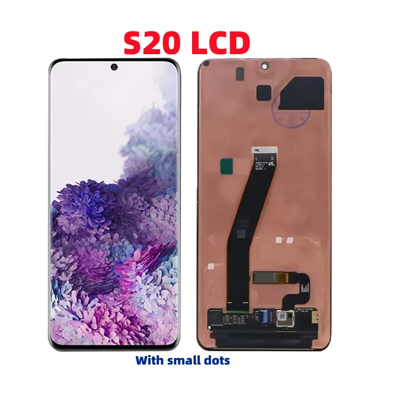 

Original AMOLED S20 LCD For Samsung Galaxy S20 G980 G980F G980F/DS Touch Screen Digitizer S20 LCD Display Service Parts with Dot