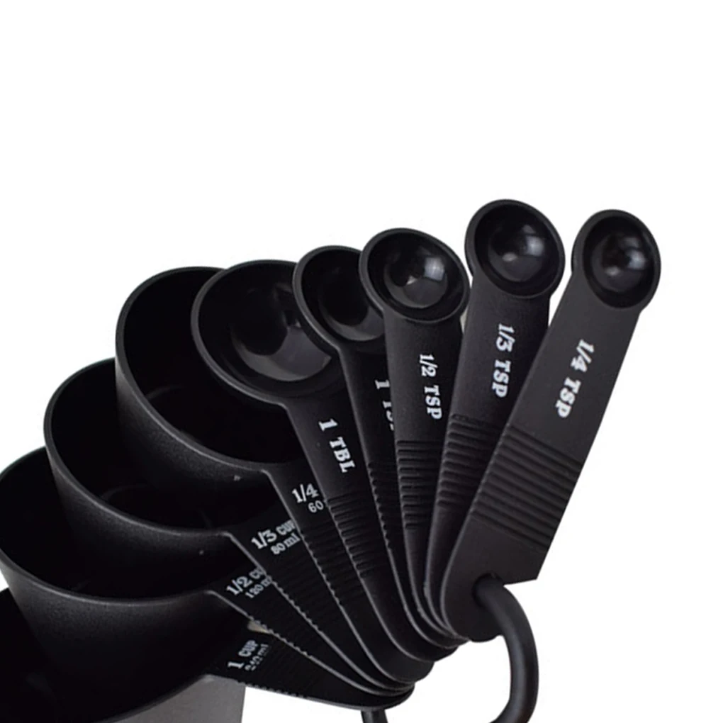 

9Pcs Measuring Spoons Cups Set Measurements Markings Cooking Cake Baking Measuring Spoon Seasoning Tool