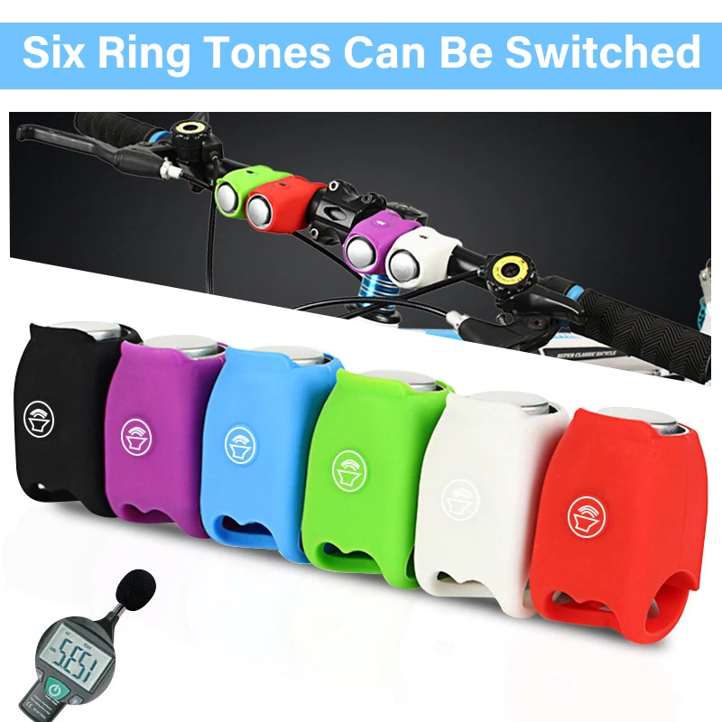 

120db MTB Electric Bike Horn USB Rechargeable/Battery Bicycle Ring Bicycle Electronic Bells Waterproof Cycling Bike Accessories