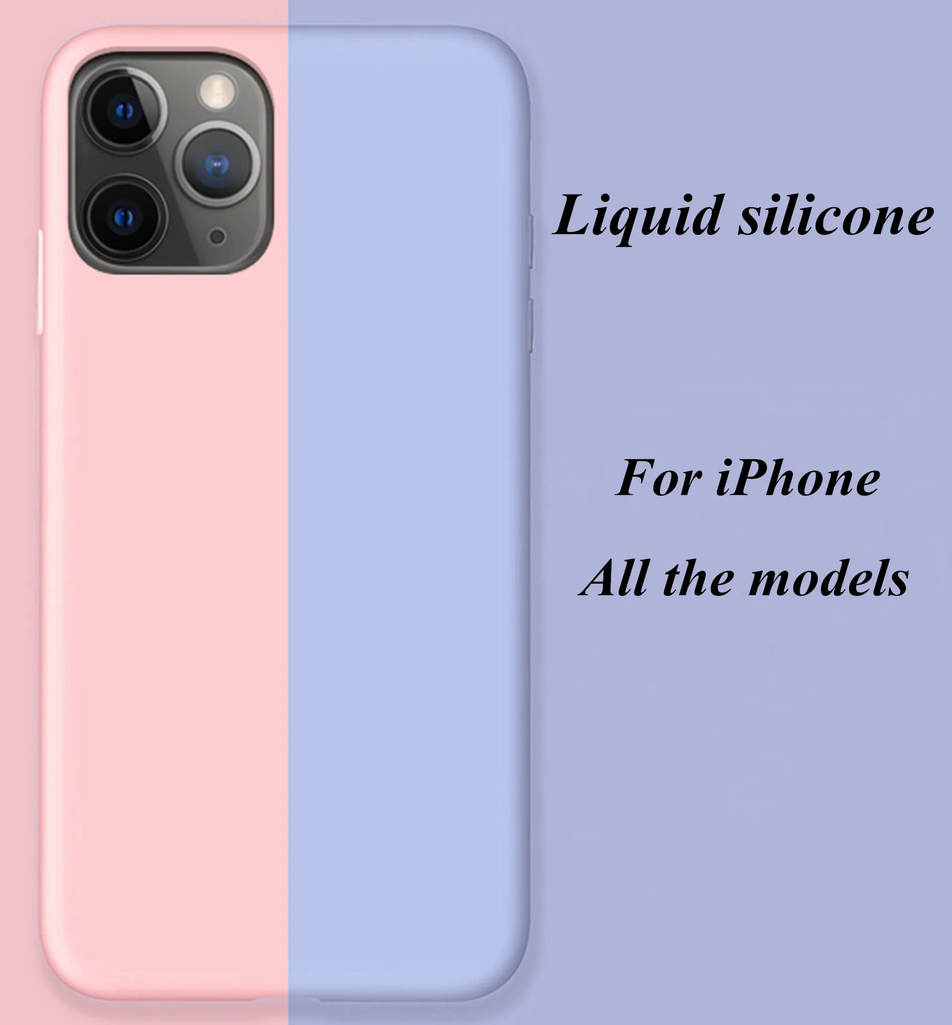 Жидкий чехол для телефона IPhone 7 8 6 6s Plus силиконовый карамельных цветов мягкий
