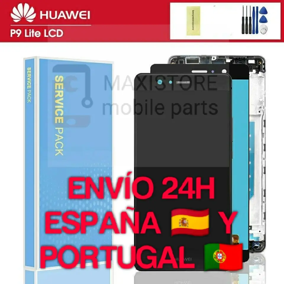 PANTALLA LCD HUAWEI P9 LITE 2016 VNS-L31 L21 L19 L23 тактический дисплей с сенсорным ЖК-дисплеем без