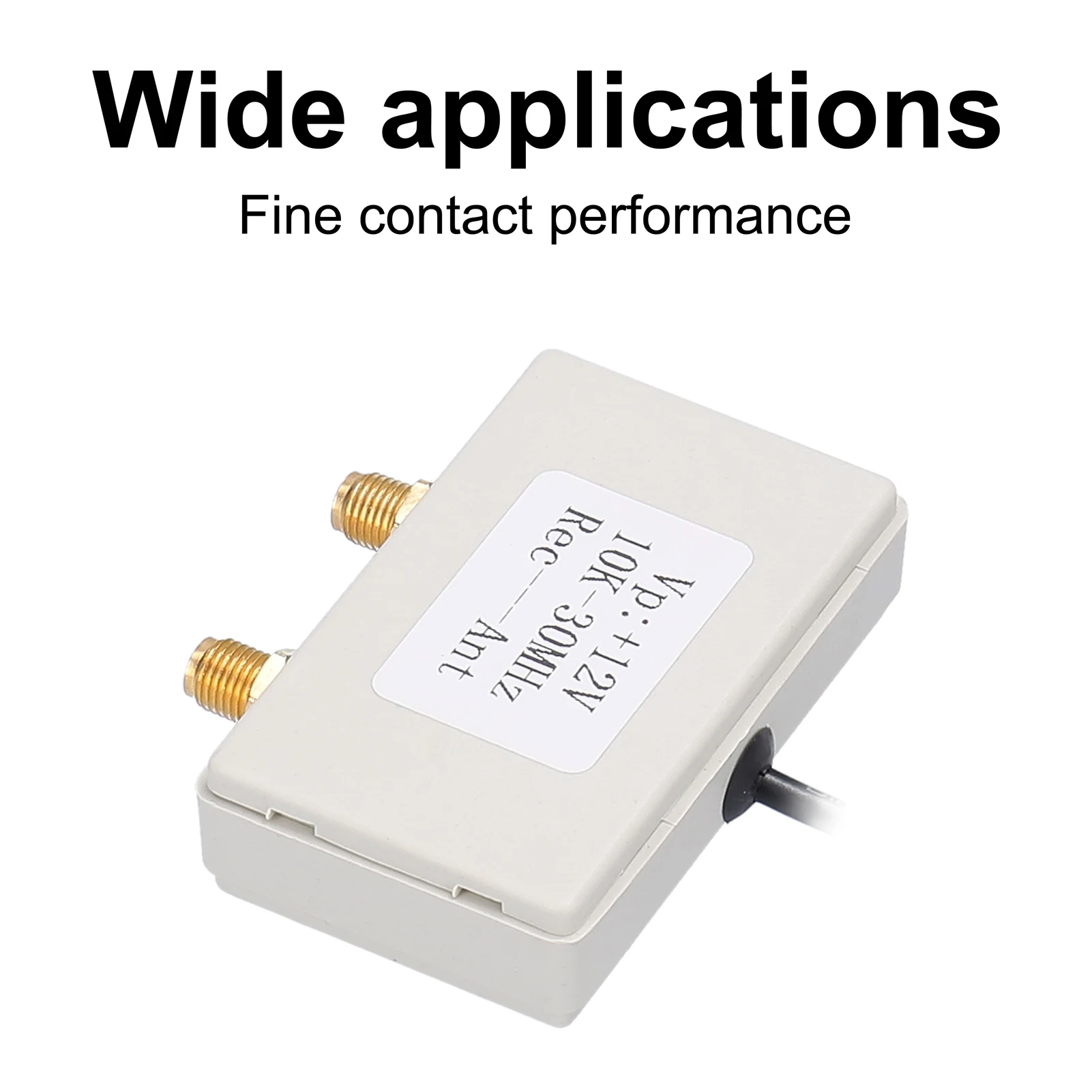 Mini-Whip Active Antenna Module Medium and Short W-ave System Radio Receiver DC9-15V Power 10KHz-30MHz Frequency |