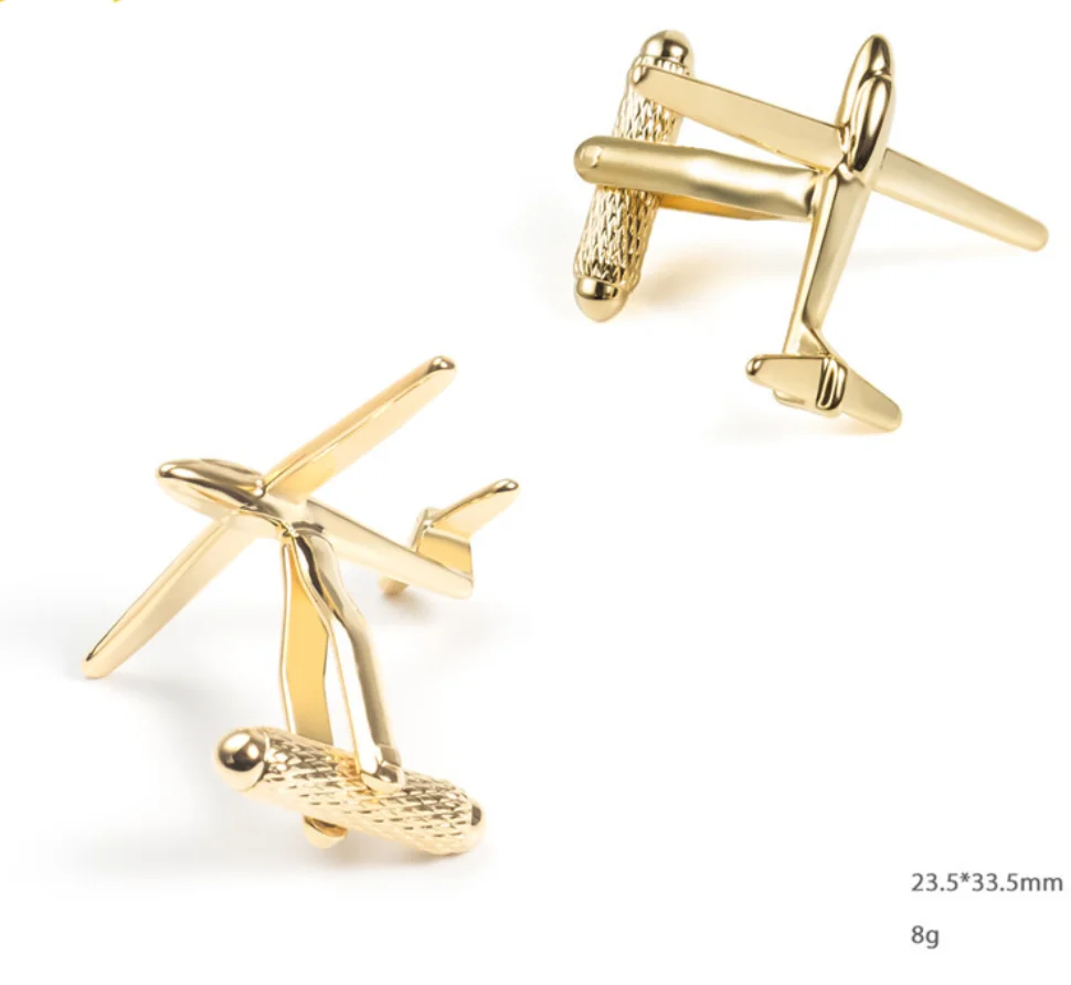 10 пар/лот битва Детские комплекты одежды с изображением самолета Запонки