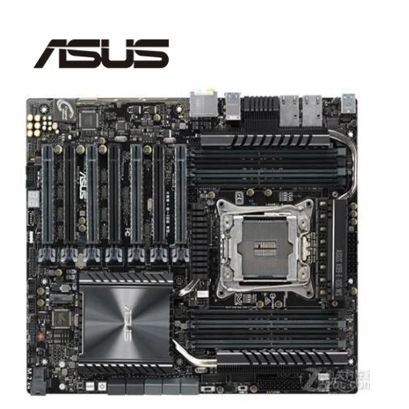 Для настольных ПК оригинальная б/у X99 X99M 2011 Socket LGA Core i7 LGA2011 V3 DDR3 материнская