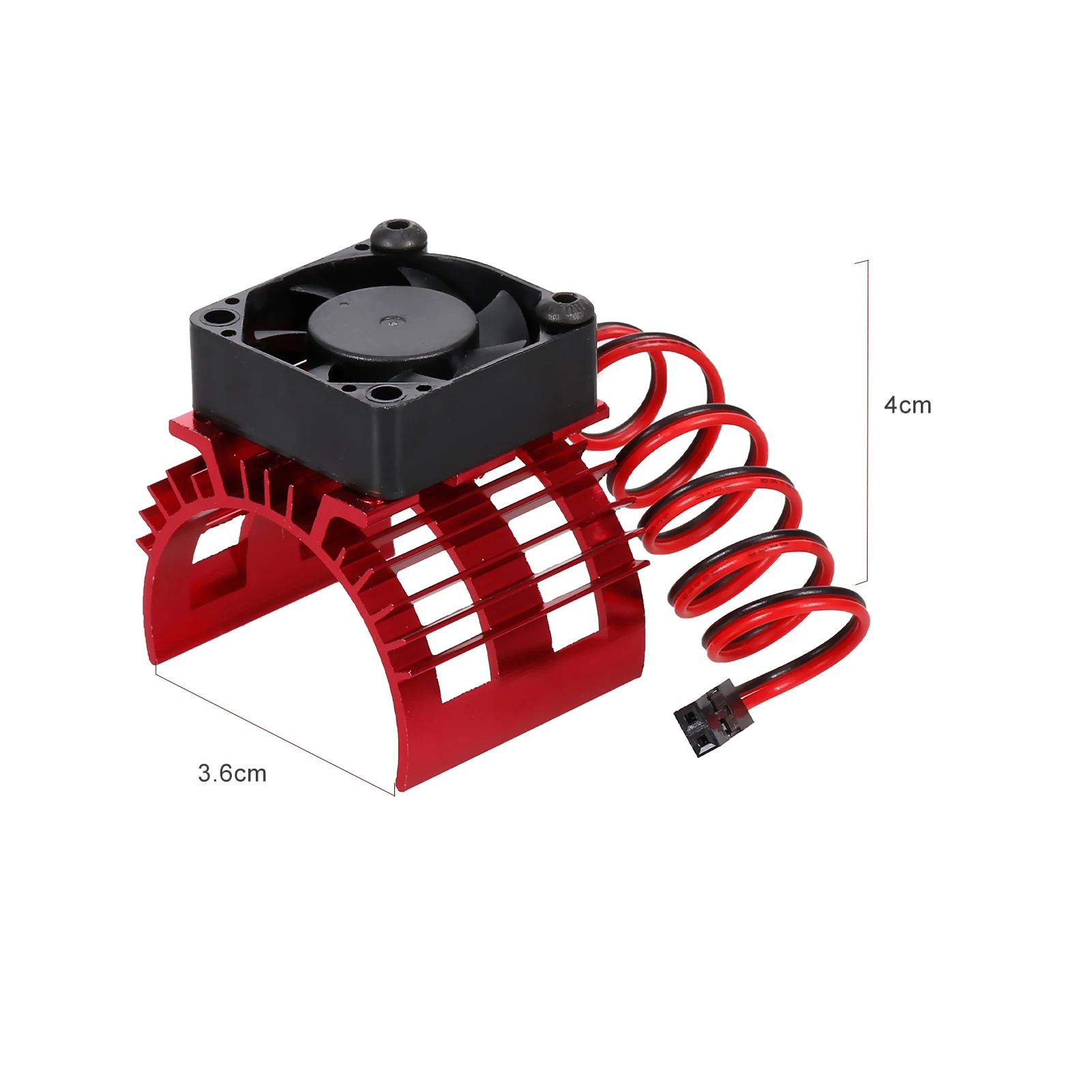 Крышка радиатора двигателя для WLtoys A959-B 144001 124019 1/12 3650 из алюминиевого сплава с