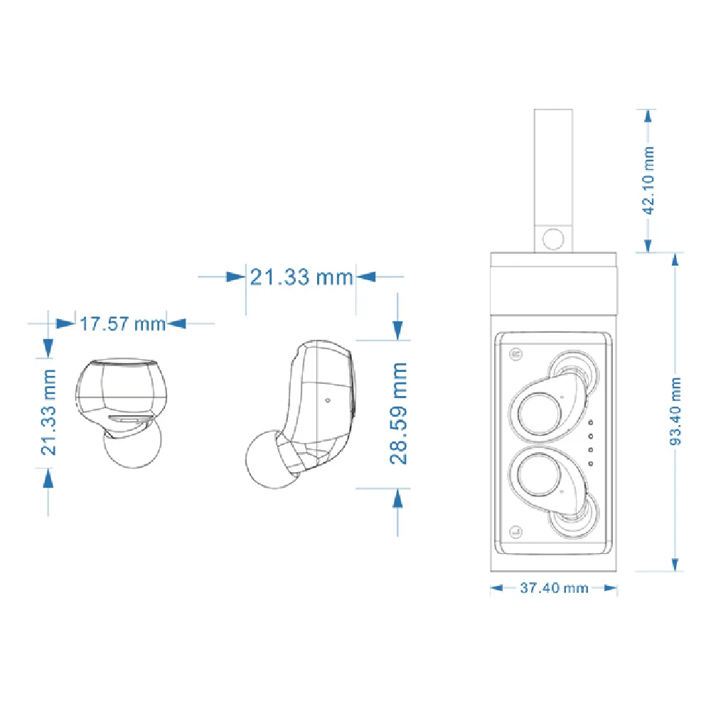 Q9B Bluetooth5.0 наушники-вкладыши TWS наушники Bluetooth 5 0 Беспроводной спортивные True 3D