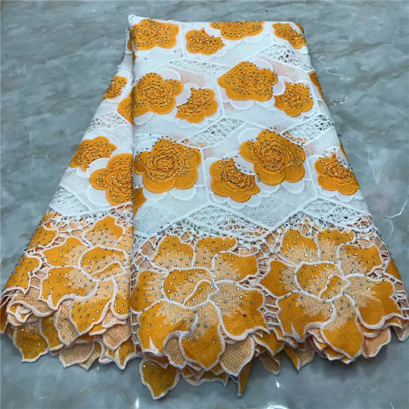 2019 новейшая африканская кружевная ткань высококачественные камни с вышивкой