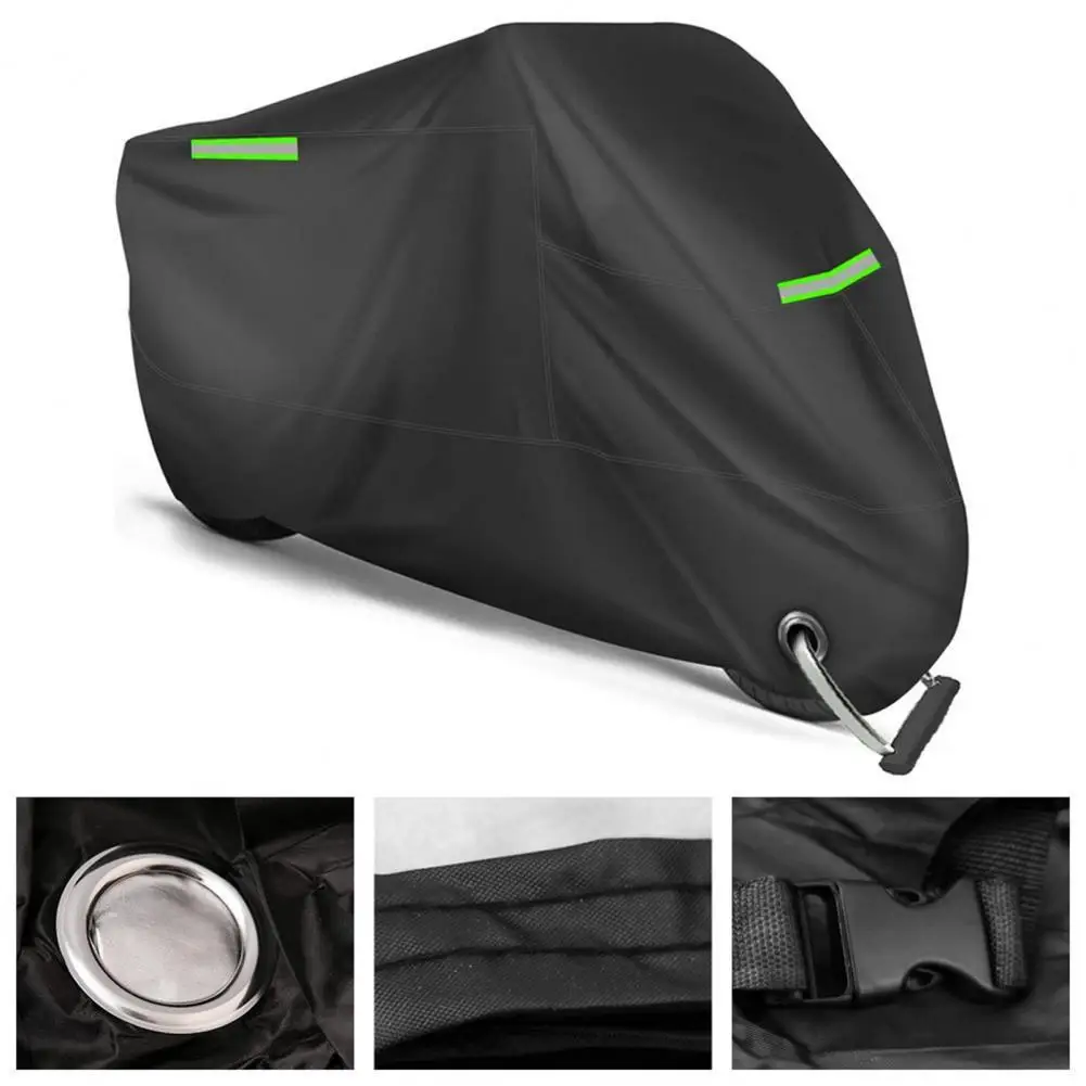 

Motorcycle Outdoor Waterproof Sun Dust Cover Protector for 96.5 Inch Motorbike