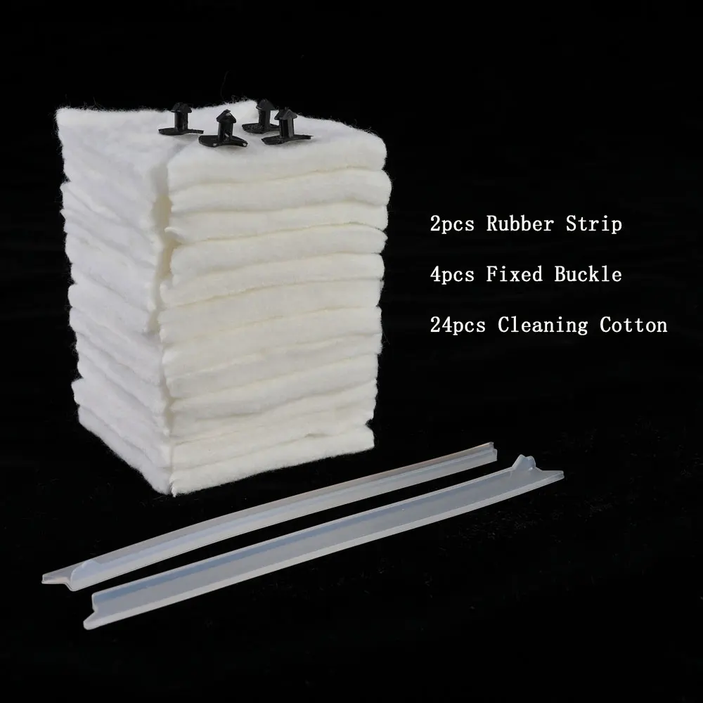 2 шт. треугольные магнитные щётки для очистки окон 24 шт.|Губки и металлические