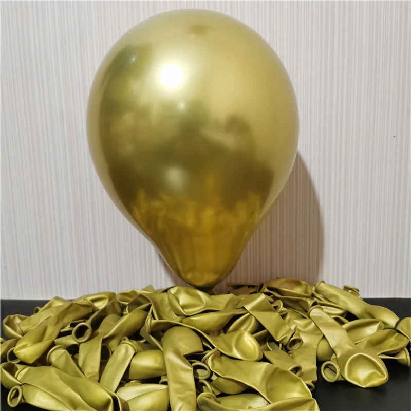 5-дюймовый Металлический воздушный шар толстый латексный для свадьбы дня