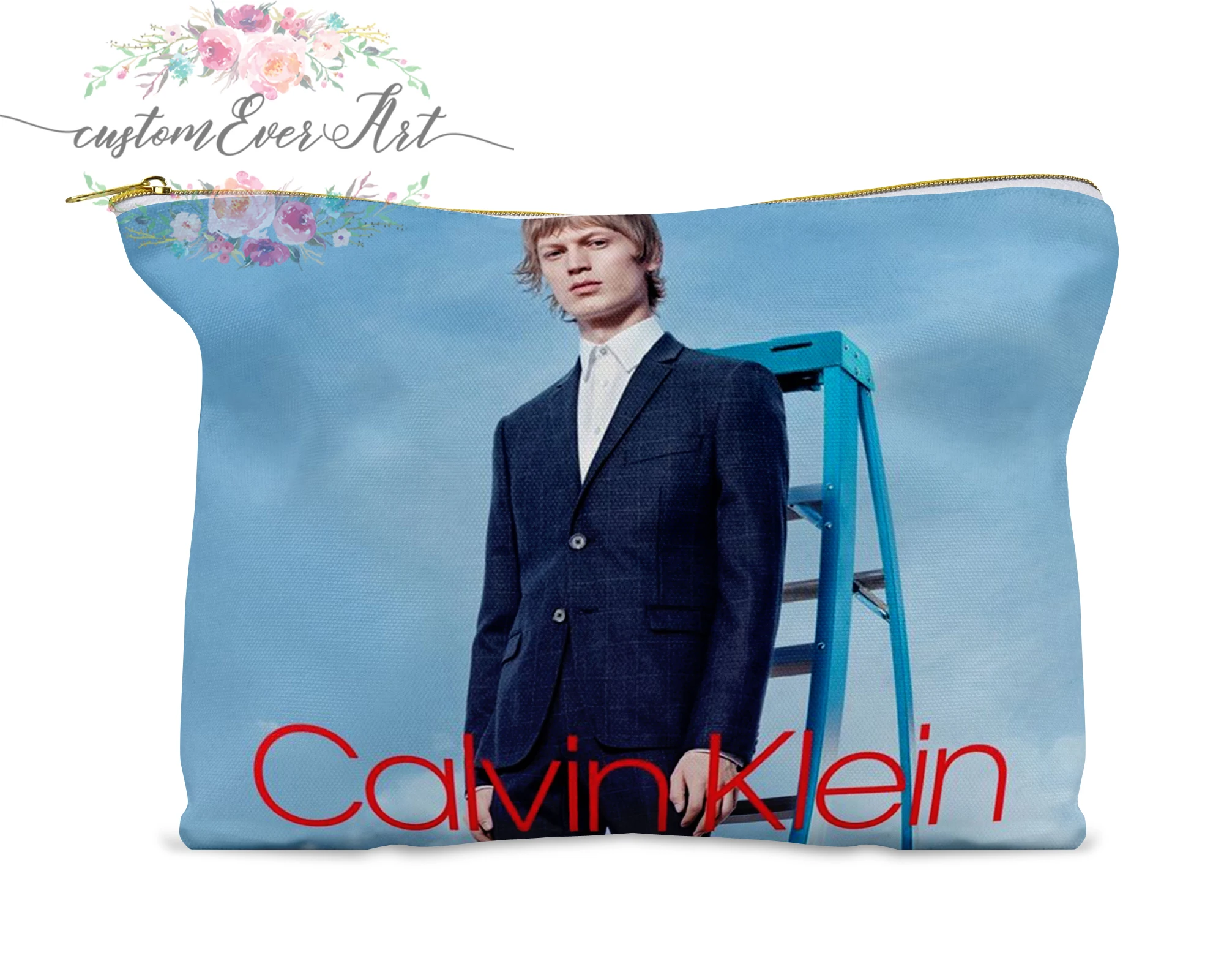 

Jonas Gloer cosmetic bag personalized small makeup bag funny makeup organizer toiletry bag zipper pouch