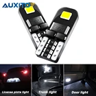 Светодиодный внутренний фонарь T10 LED W5W 194 168 для Seat Ibiza 2 3 4 AUDI A3 A4 A5 Opel Astra J H G Classic CORSA, 2 шт.