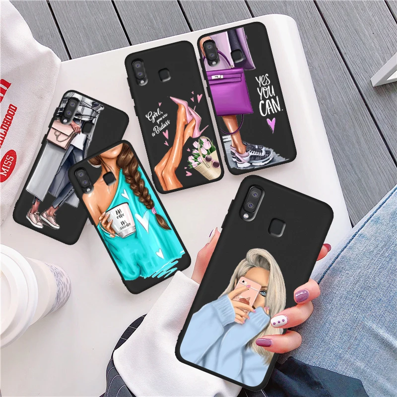 Модная сумка для девочек чехол телефона кофейного цвета Samsung A50 A51 A20 A30 A10 A70 A40 A60 A10S
