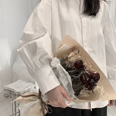 Оригинальная рубашка Yamamoto в стиле ретро из хлопка и конопли простой свободный