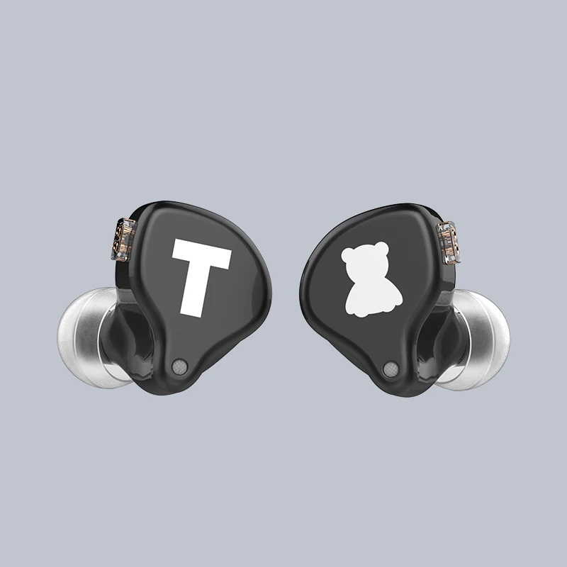 Black TFZ S2 PRO Наушники Dj профессиональные мониторы супер бас гарнитура HD Проводные Hifi Mp3 наушники - Цвет: Black