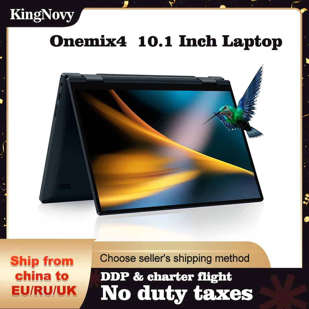 Карманный мини-ноутбук Onemix4 10 1 дюйма Intel i7-1160G7 i5 Thunderbolt 4 нетбук IPS сенсорный экран