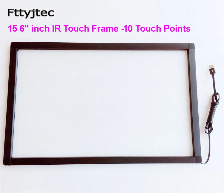 15 6 &quotIR сенсорный экран 10 точек касания ИК Multi Touch накладка рамка инфракрасного