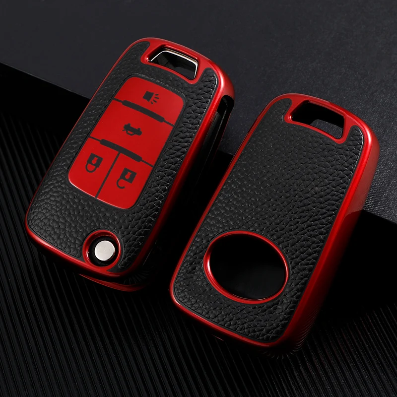 

4 Buttons Tpu Car Key Case Cover For Buick Chevrolet Cruze Opel Vauxhall Insignia Astra j Zafira C Mokka Encore Accessories
