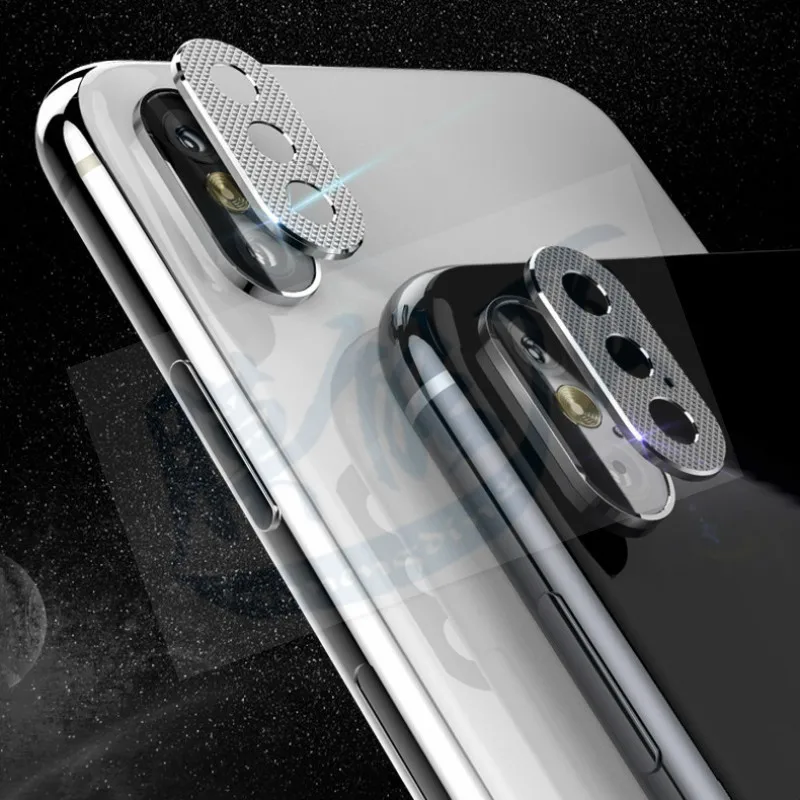 2 шт. металлический чехол защита для экрана iPhone XR X XS MAX объектива камеры кольцо из