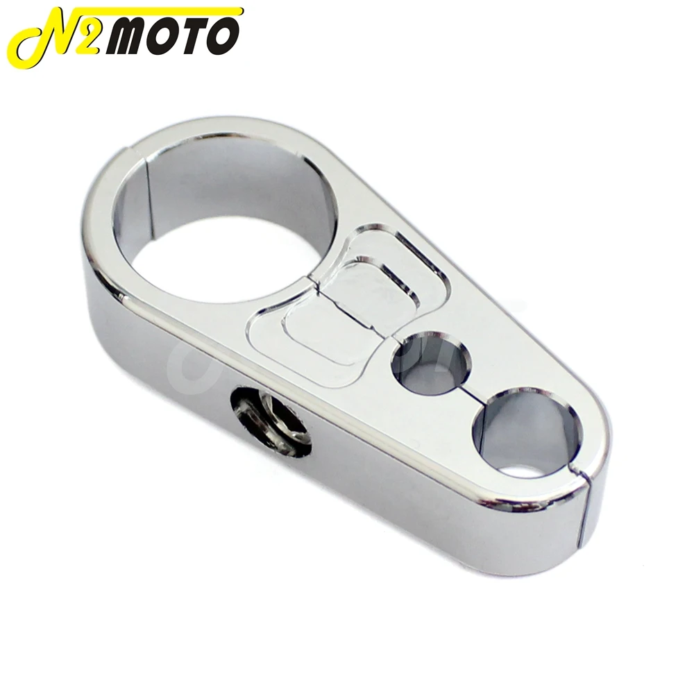 Зажим для тормозной муфты мотоцикла 1 дюйм 25 мм с дроссельной заслонкой 1/4 дюйма