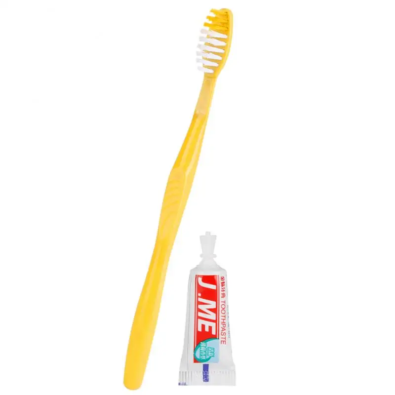 1/5/10 Set Disposable Soft Brush Portable Hotel Travel Toothbrush Toothpaste Dental Oral Clean Whitening Care Dropship | Красота и