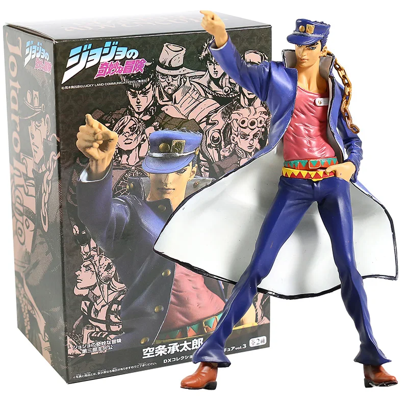 

18 см аниме фигурка аниме Bizarre Adventure крестовый Леоне abbacchio ПВХ фигурка Коллекционная модель игрушки фигурку