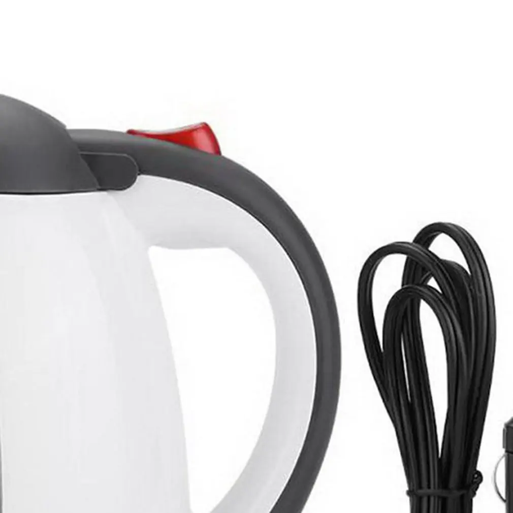 

1000ml 12V-24V Electric Kettle Insulation Anti-Scald Teakettle Car Travel Coffee Pot Tea Heater Boiling Water Kitchen Tool