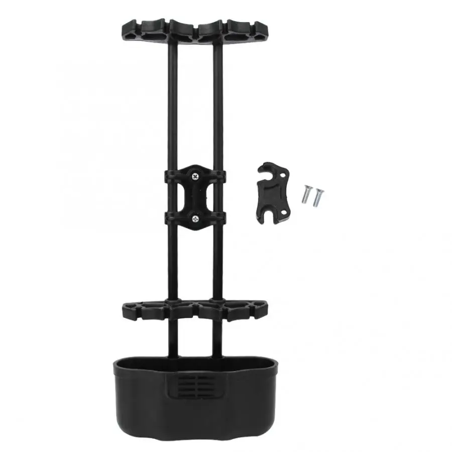 ABS блочного Лука Колчан для стрельбы из лука Охота Quick Release Plate 5 стрел колчан