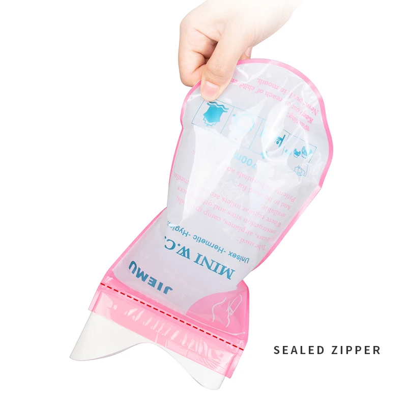 

8/12/24 PCS Emergency Car Urine Bags 700ML Mobile Toilets For Camping Travel Traffic Women Portable Outdoor Disposable Pee Bag