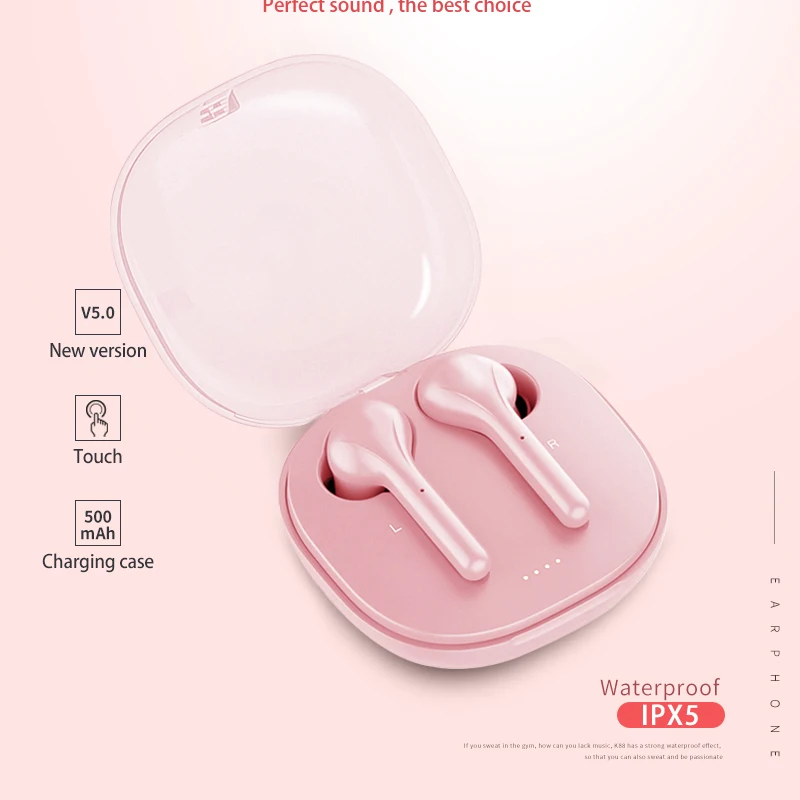 Беспроводные наушники McGeSin TWS Bluetooth IPX5 водонепроницаемые с шумоподавлением