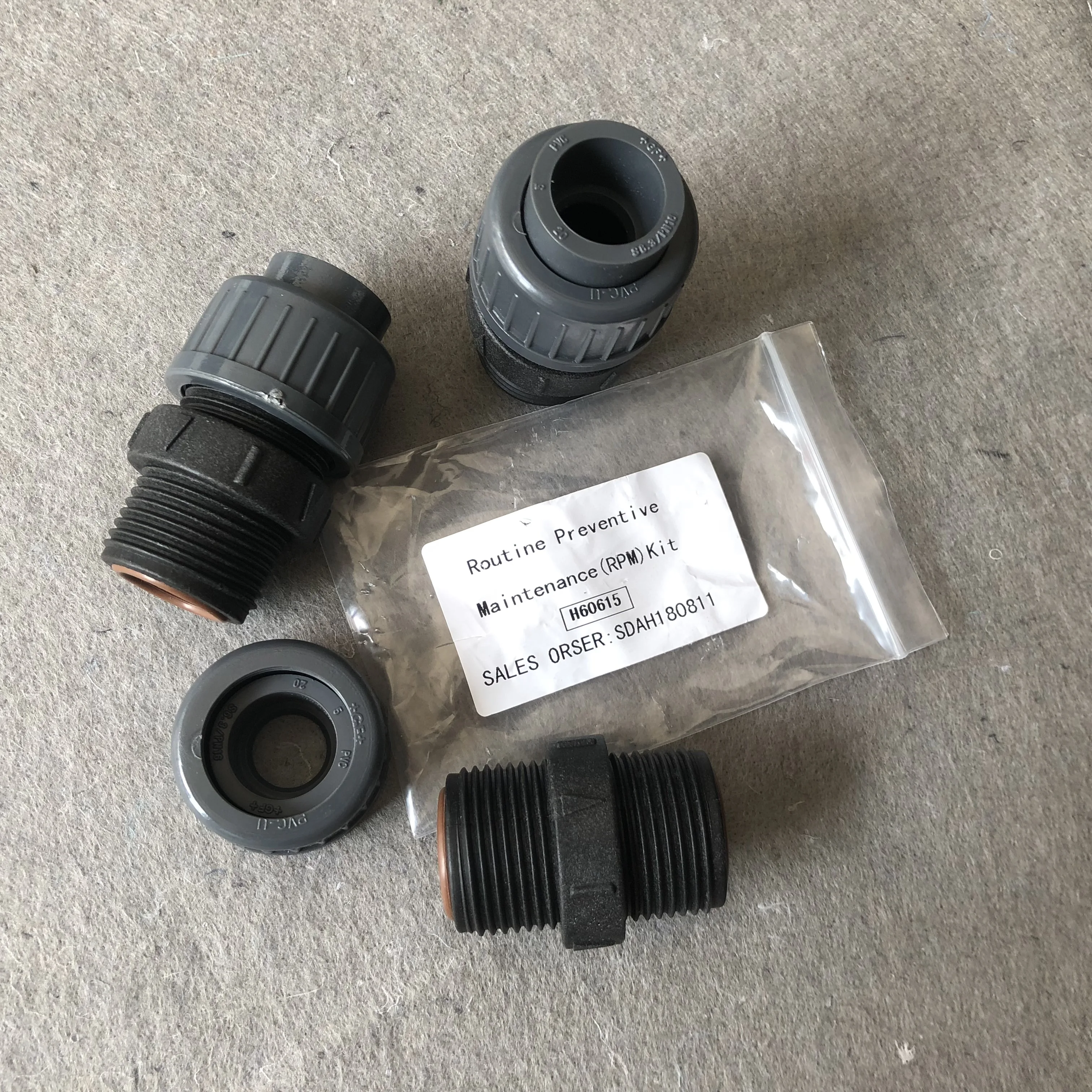 

Measuring Pump Check Valve GM0330/0400/0500 Import and Export Check Valve PVC One-way Valve