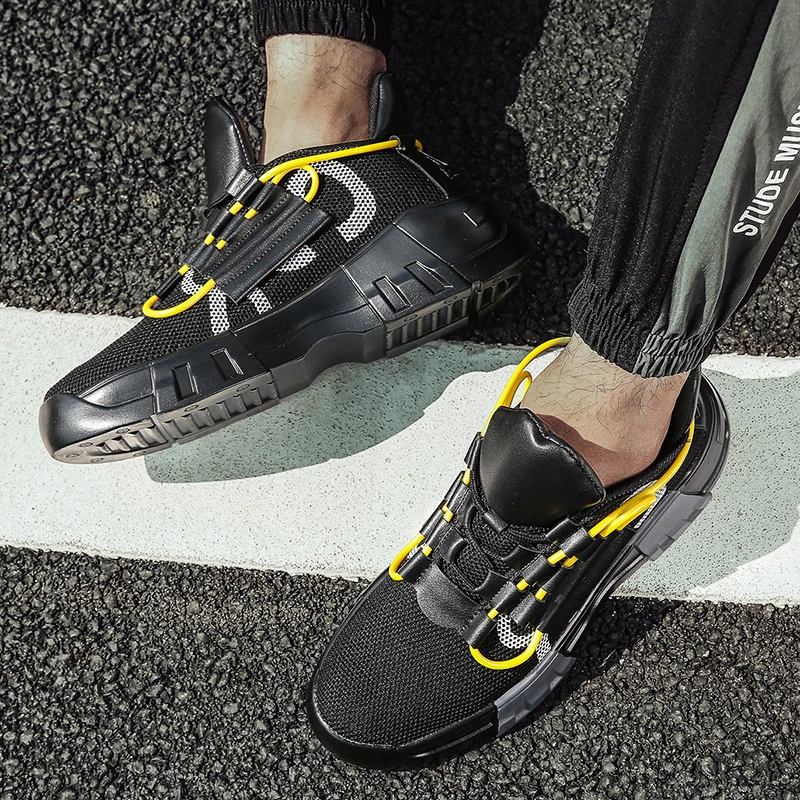 

Shoes Men's Summer High Quality White Sneakers Man 2020 Breathable Light Men Casual Shoes Thick Bottom Lace-up Zapatillas Hombre