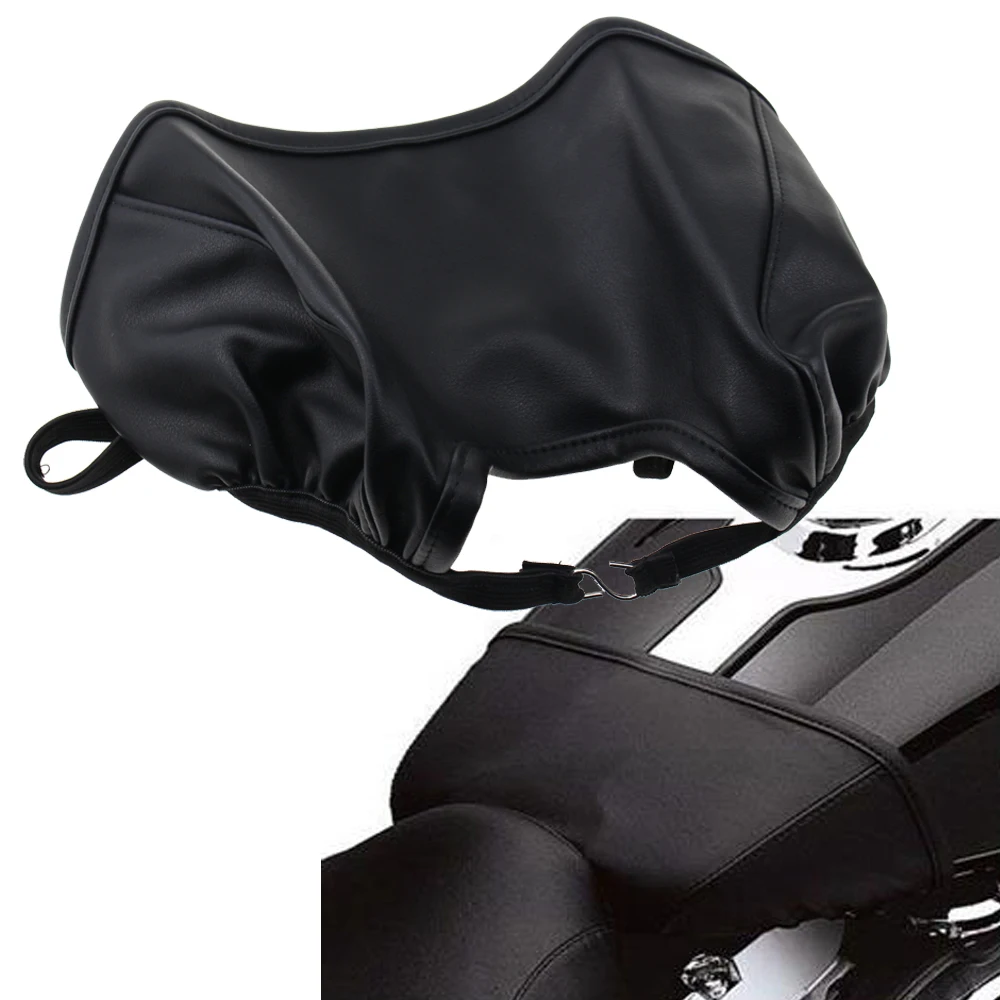 Топливный бак бюстгальтер накладка масляный крышка защита для Harley Dyna Street Bob FXDB 07 17